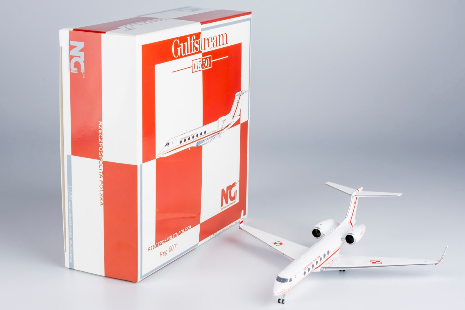 1/200 Polish Air Force G550 0001 NG75020 - cover
